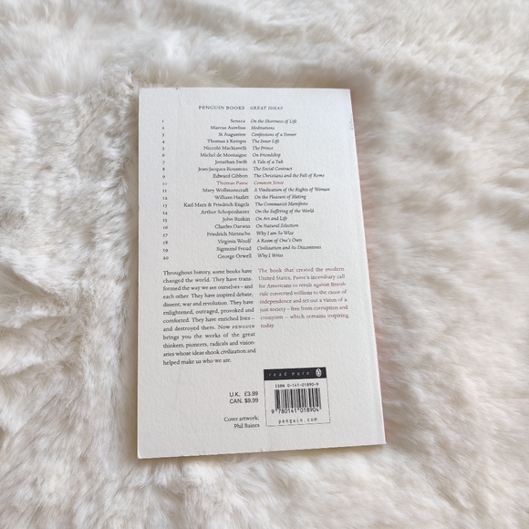 Common Sense - Thomas Paine softcover Book - Picture 2 of 2